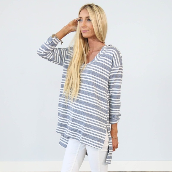 Shop Stevie Hender Summer Stripe Hoodie Small - Picture 1 of 5